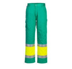 Portwest L049 Pantalon combat Hi-Vis Bicolore