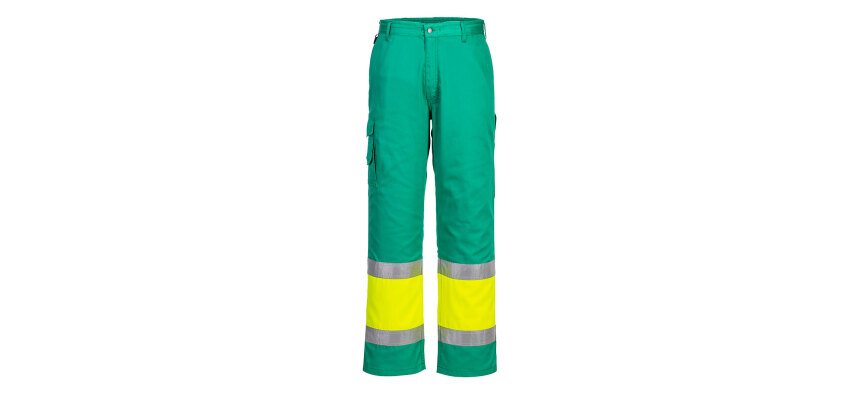 Portwest L049 Pantalon combat Hi-Vis Bicolore