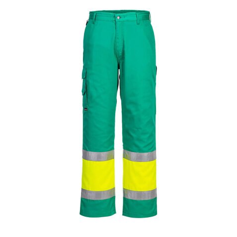 Portwest L049 Pantalon combat Hi-Vis Bicolore