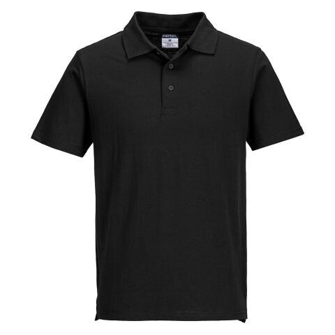 Portwest L210 Polo ligero de punto (48 en una caja) Noir - Talla XXXL