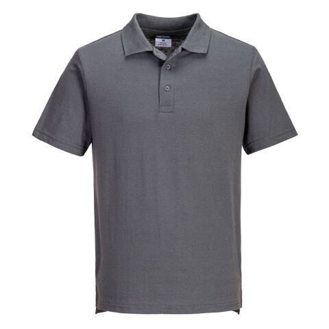 Portwest L210 Polo ligero de punto (48 en una caja) Gris Zoom - Talla XL