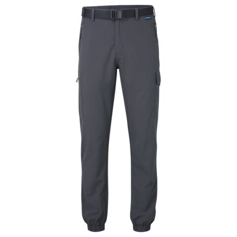 Portwest L712 Pantalón Stretch Lightweight Cuffed Gris Métal Short - Talla 40 - Corto