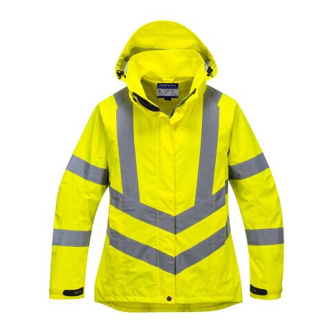 Portwest LW70 Chaqueta impermeable y transpirable de alta visibilidad para mujer Jaune - Talla XXXL