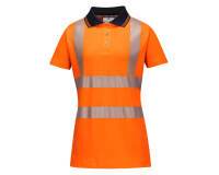 Portwest LW72 Polo de alta visibilidad Cotton Confort Pro para mujer