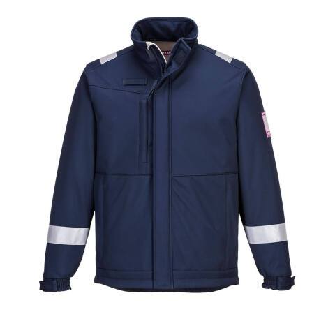 Portwest MV73 Chaqueta Softshell Modaflame Marine - Talla 4XL
