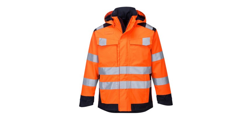 Portwest MV70 Chaqueta Modaflame Rain Multi Norm Arc