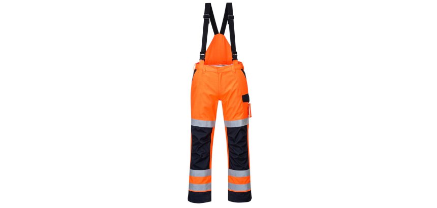 Portwest MV71 Pantalone Modaflame impermeabile multi norma Arco elettrico