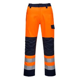 Portwest Pantalon Orange/Navy Modaflame RIS