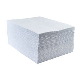 Portwest SM50 Tapis absorbant pour hydrocarbures uniquement Blanc