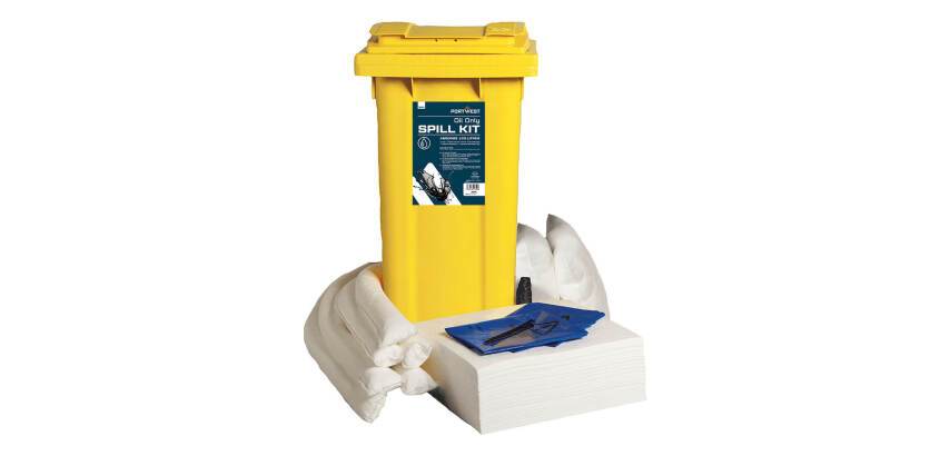 Portwest SM63 Kit per olio da 120 litri Blanc
