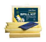 Portwest SM90 Kit assorbente per prodotti chimici 20 Litri Jaune