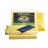 Portwest SM91 Kit assorbente per prodotti chimici da 50 litri Jaune