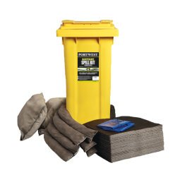 Portwest SM33 Kit abosrbant de maintenance 120 litres Gris