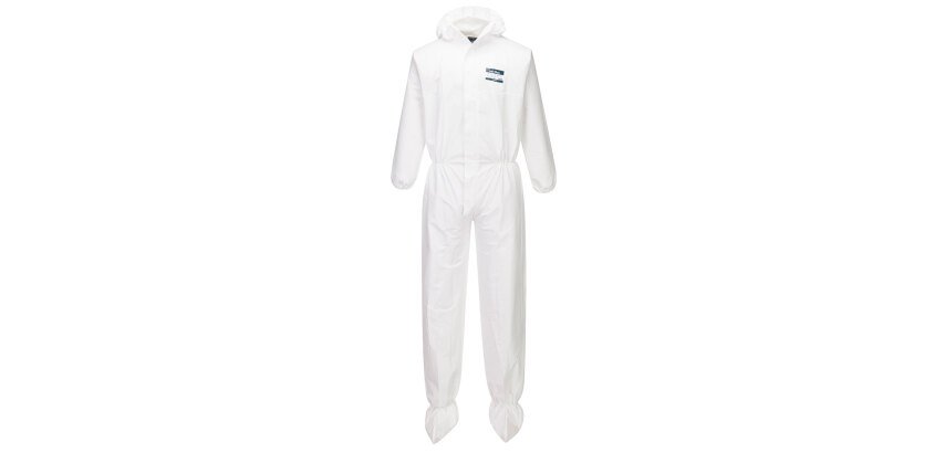 Portwest ST41 Mono BizTex Microporous tipo 5/6, con cubre-botas