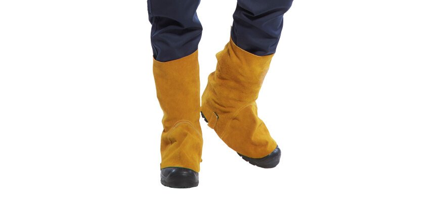 Portwest SW32 Guêtres cuir Bronze