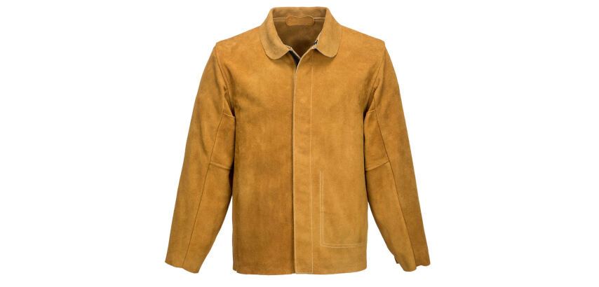 Portwest SW34 Chaqueta de cuero para soldadores