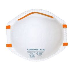 Portwest P100 Mascarilla FFP1 (Pack 20) Blanc