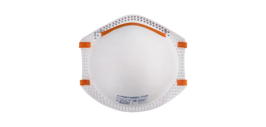Portwest Masque Poussières FFP1, blanc - Lot de 20