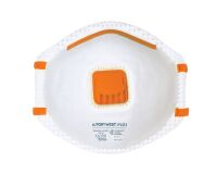 Portwest P101 Masque poussières à valve FFP1 (Pk10) Blanc