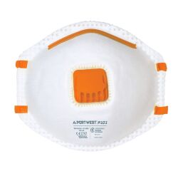 Portwest P101 Mascarilla con válvula FFP1 (pack10) Blanc