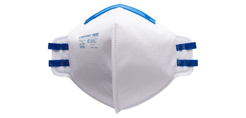 Portwest P250 Foldable FFP2 Mask (20 pcs) White