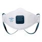 Portwest P261 Mascherina FFP2 Dolomia con Valvola – Confezione da 10 Blanc