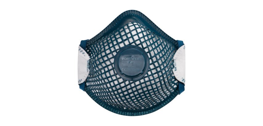 Portwest P271 ERGONET FFP2 Atemschutzmaske mit Ventil (Pk10) Weiß