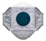 Portwest Masque EAGLE Respiratoire FFP2 3 plis fibre de carbone, avec valve, blanc - Lot de 10