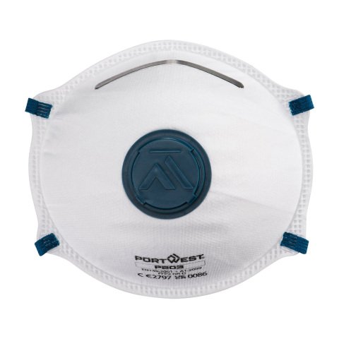 Portwest P203 Mascarilla Dolomite con válvula FFP2 Blanc