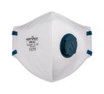 Portwest P210 Masque pliable FFP2 à soupape Dolomite (3 pcs) Blanc
