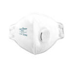 Portwest P351 Mascarilla plegada plana con válvula FFP3 (Pack20) Blanc