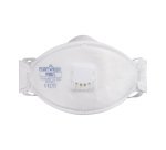 Portwest P361 Masque respiratoire FFP3 pliable avec valve – modèle Dolomite (boîte de 10) Blanc
