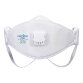 Portwest P361 Mascherina FFP3 Dolomia con Valvola – Confezione da 10 Blanc