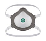 Portwest P371 ERGONET FFP3 Masque respiratoire à valve en dolomite (Pk5) Blanc