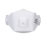 Portwest P393 Masque EAGLE pliable FFP3 Dolomite avec valve (Pk10) Blanc