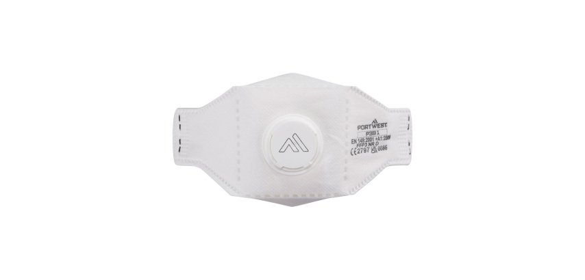 Portwest P391 EAGLE FFP3 Dolomite Gevouwen Masker Blanc