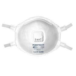 Portwest P303 Masque FFP3 DOLOMITE à valve, blanc - Lot de 10