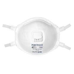 Portwest P301 Mascarilla con válvula FFP3 (pack 10) Blanc