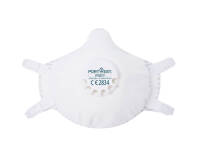 Portwest P307 Mascarilla reutilizable compacta Ultimate FFP3 (Pack5) Blanc