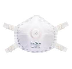 Portwest P306 Mascarilla reutilizable con válvula Ultimate FFP3 (Pack5) Blanc
