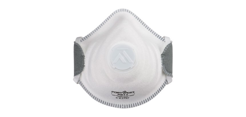 Portwest P311 Masque FFP3 Valve (par 10) Blanc