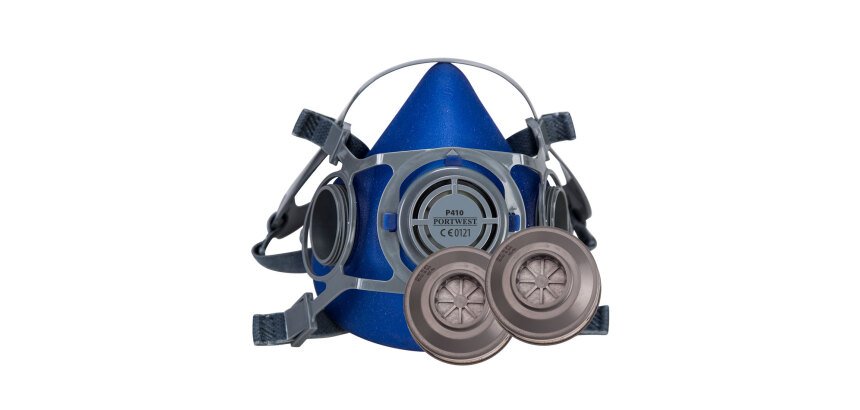 Portwest P418 Kit demi-masque Auck Bleu - Taille M