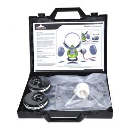 Portwest P999 Kit d'adaptateur pour essai d'ajustement à baïonnette Noir