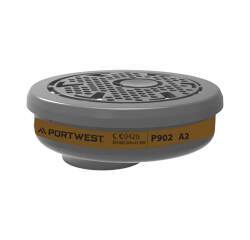 Portwest P902 Filtro de gases A1 con conexión de bayoneta (pack 6) Noir