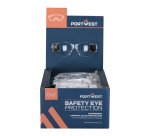 Portwest PM32 PW32 Glasses Retail Ready Pk12 Clear