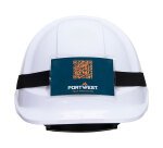Portwest PA40 Porte-badge universel pour casque Noir