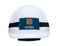 Portwest PA40 Porte-badge universel pour casque Noir