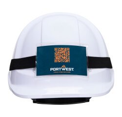 Portwest PA40 Porte-badge universel pour casque Noir