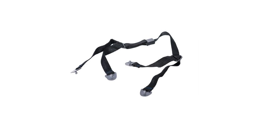 Portwest PA48 Jugulaire 4 points Endurance (Pk5) Noir