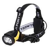 Portwest PA63 Lampe frontale Dual Power Jaune/Noir